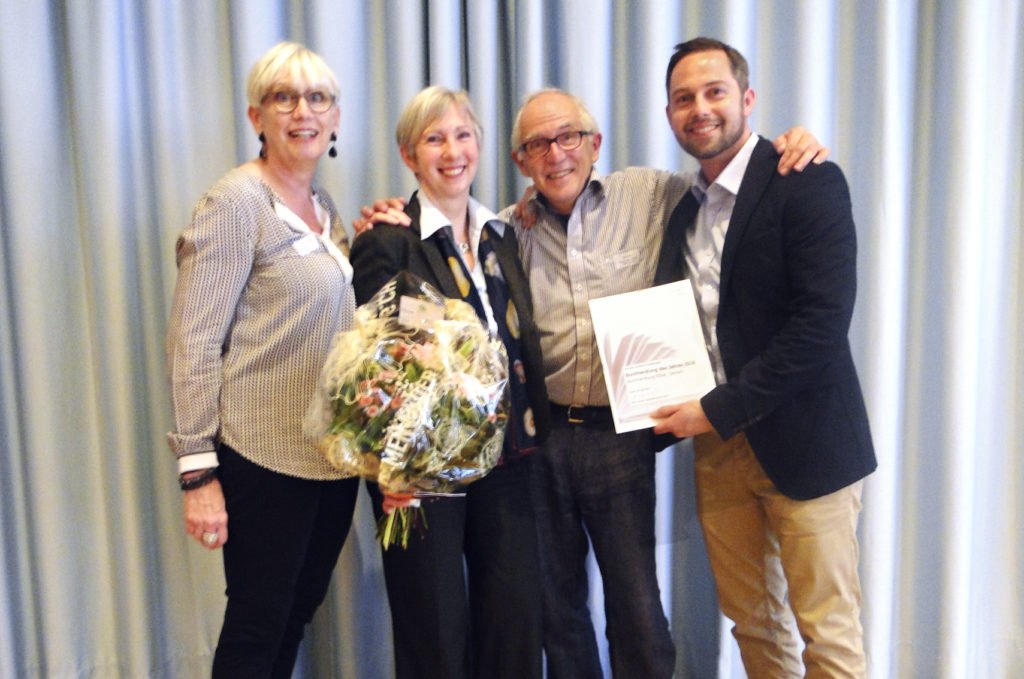 Gruppenbild des Teams Bücher Dillier - Buchhandlung des Jahres 2016